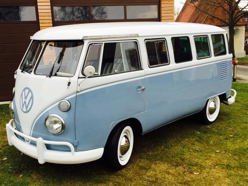 VW Bulli T1 blau